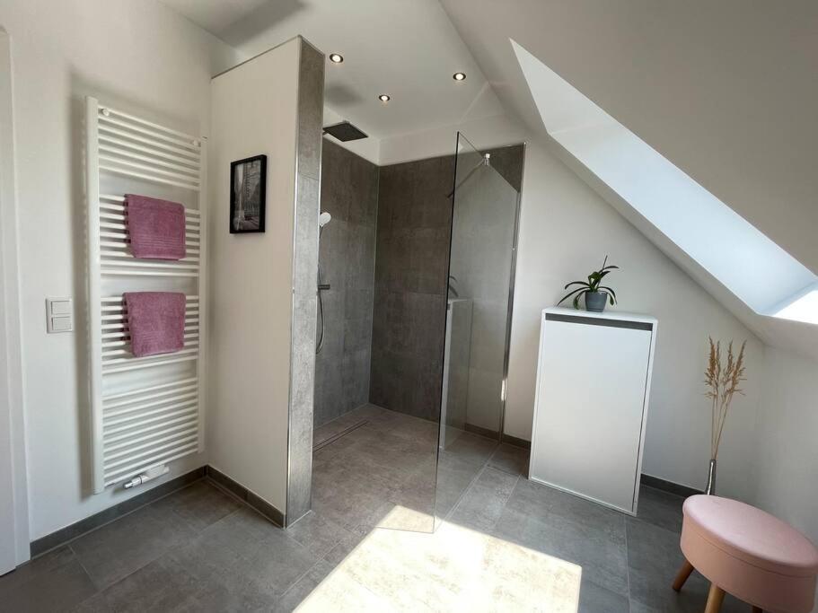 Studio - Apartment Steinmetz Mit Balkon Reken Kültér fotó